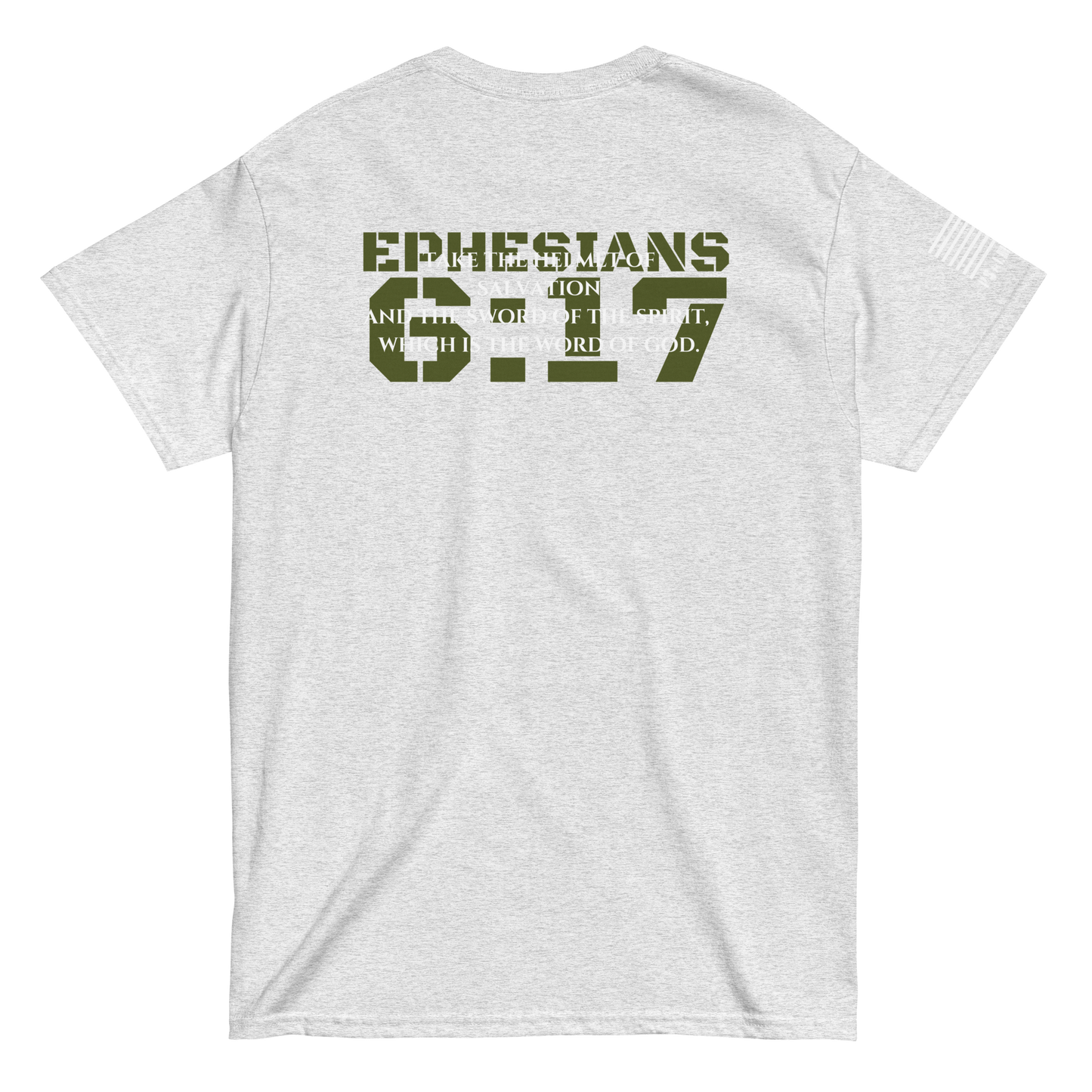 Ephesians 6:17 - Script Grn/Wht