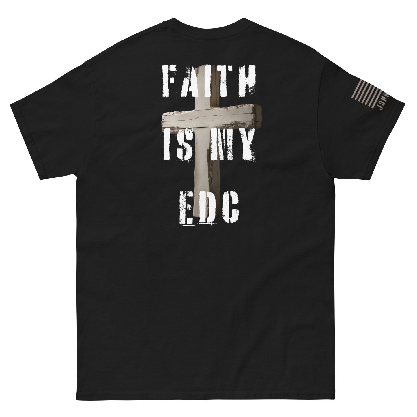 Faith is my EDC T featuring rugged cross design — part of FFO’s Spiritual Special Ops collection