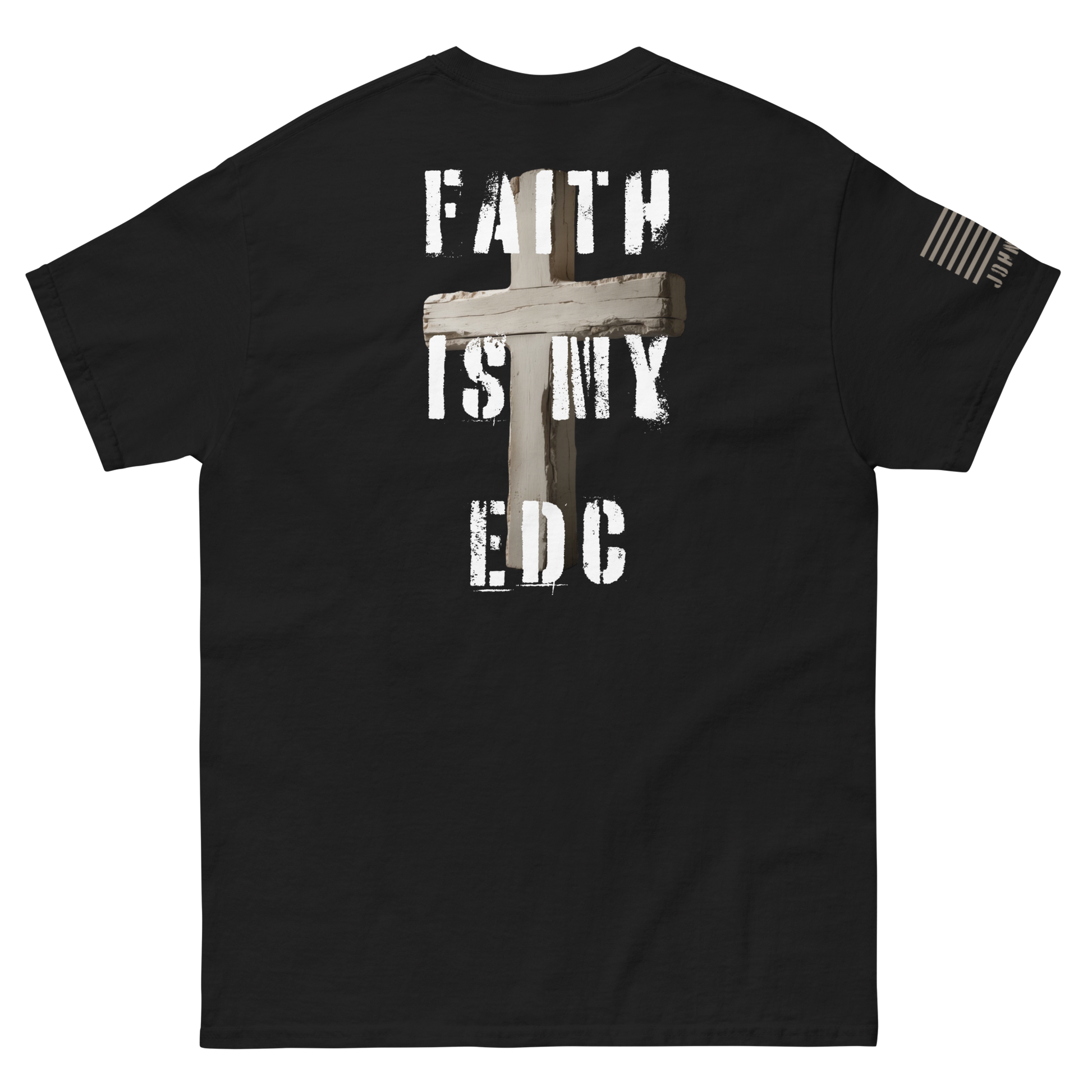 Faith is my EDC T featuring rugged cross design — part of FFO’s Spiritual Special Ops collection