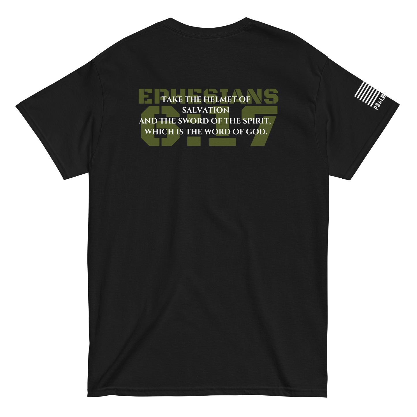 Ephesians 6:17 - Script Grn/Wht