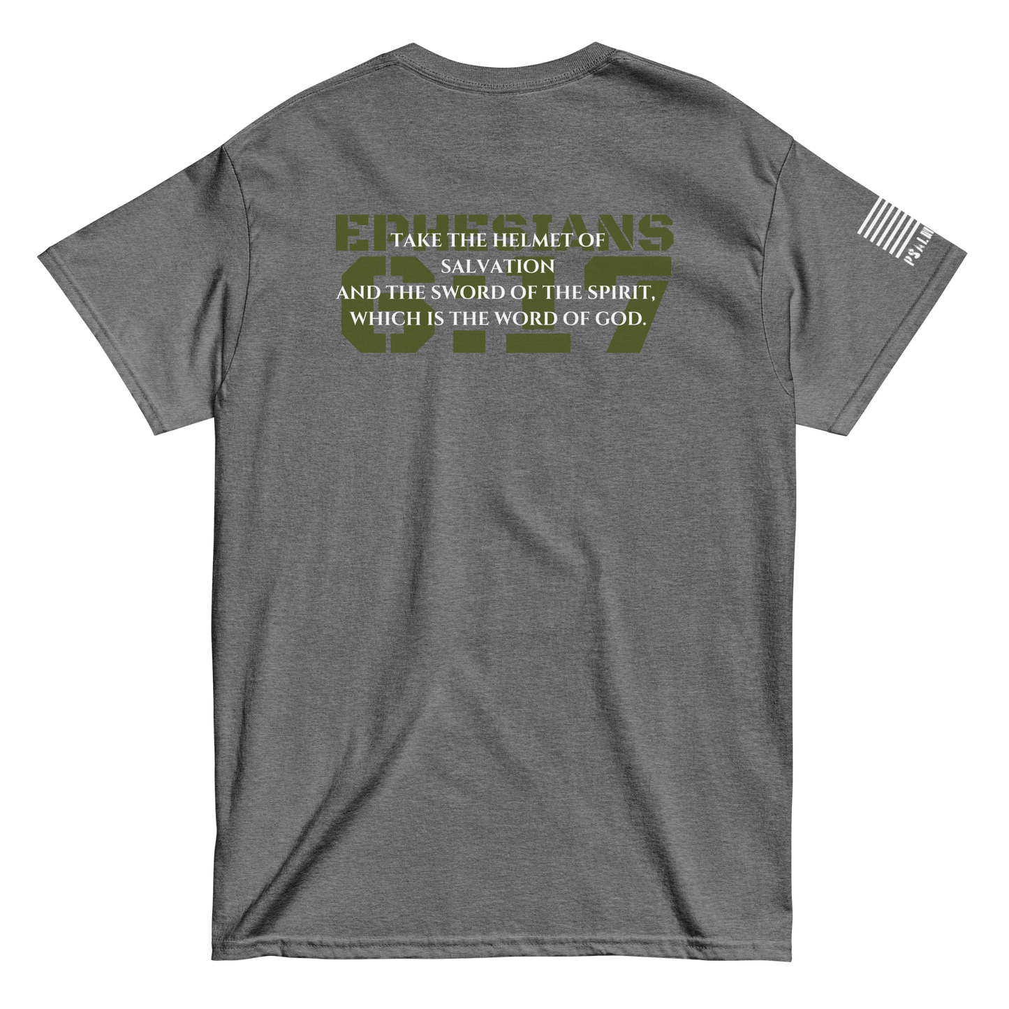 Ephesians 6:17 - Script Grn/Wht