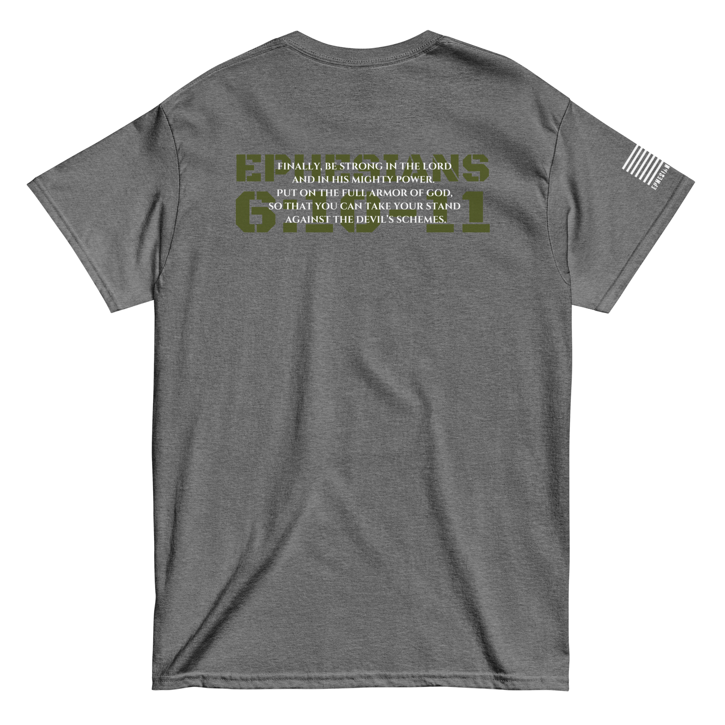 Ephesians 6:10 - Script Grn/Wht