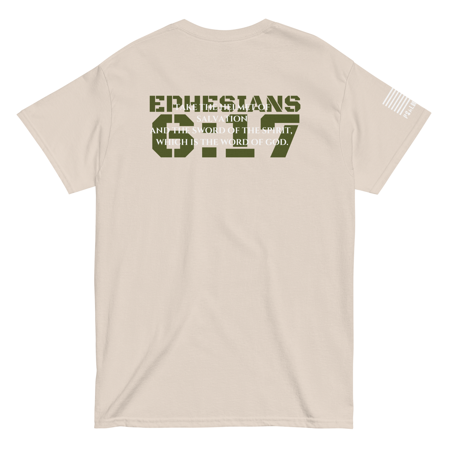 Ephesians 6:17 - Script Grn/Wht