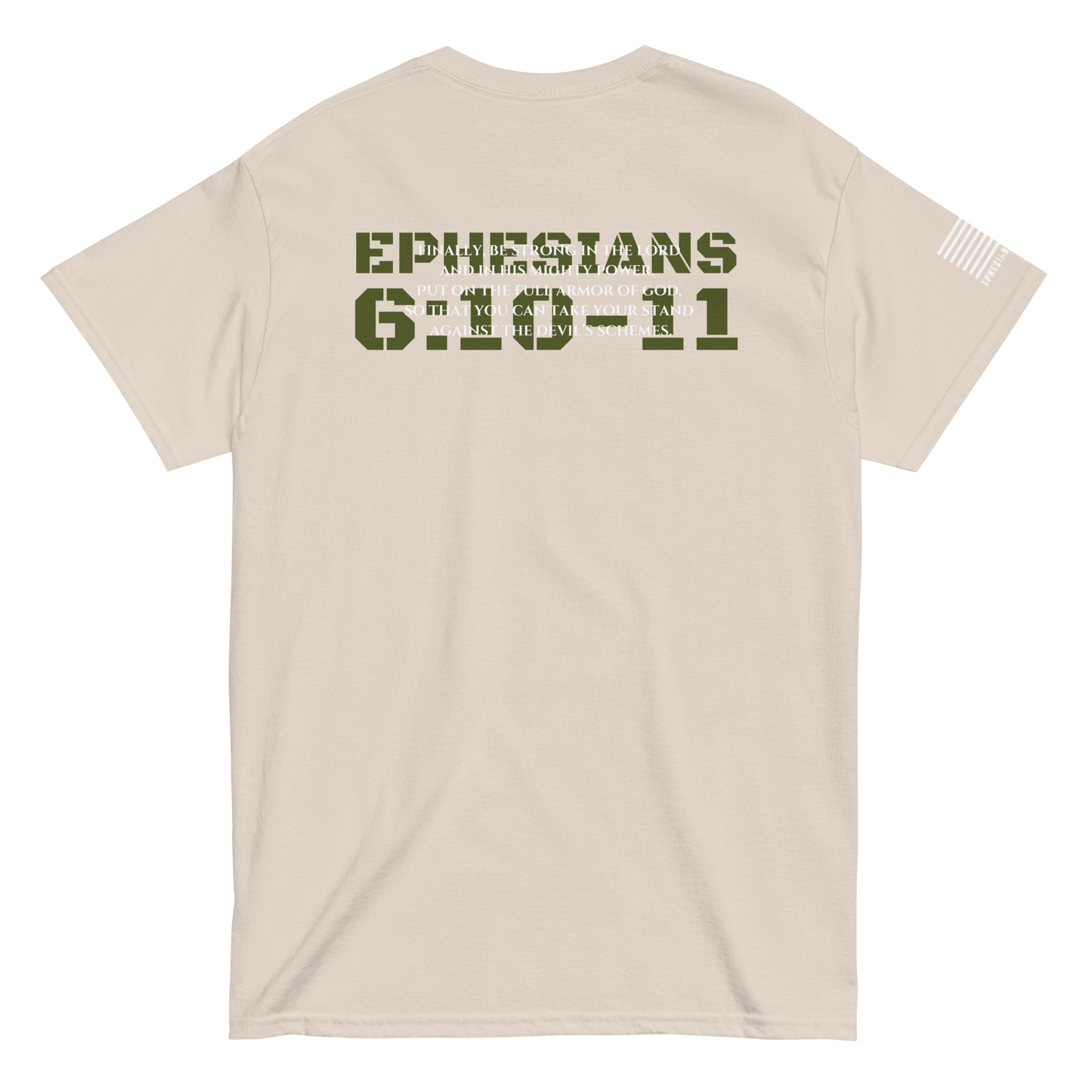 Ephesians 6:10 - Script Grn/Wht