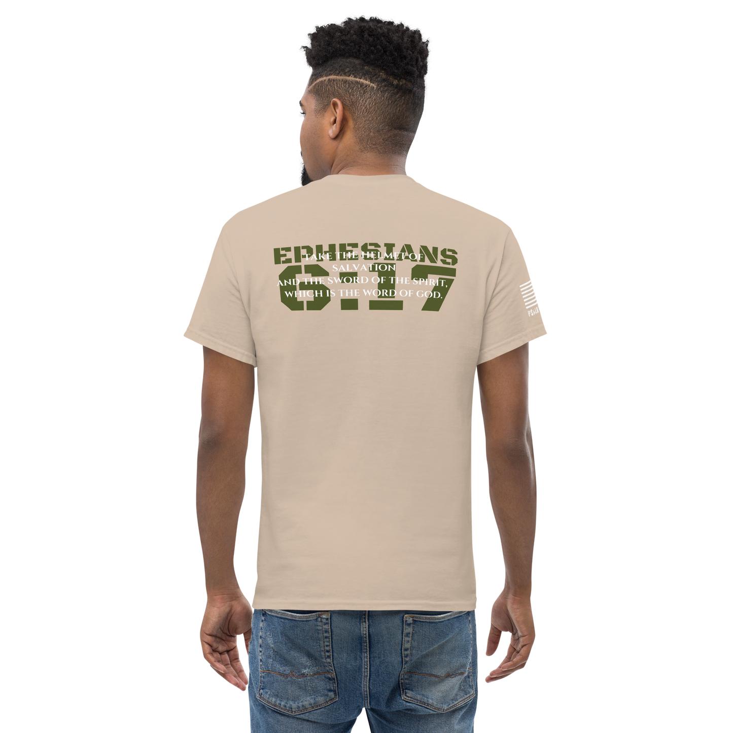 Ephesians 6:17 - Script Grn/Wht