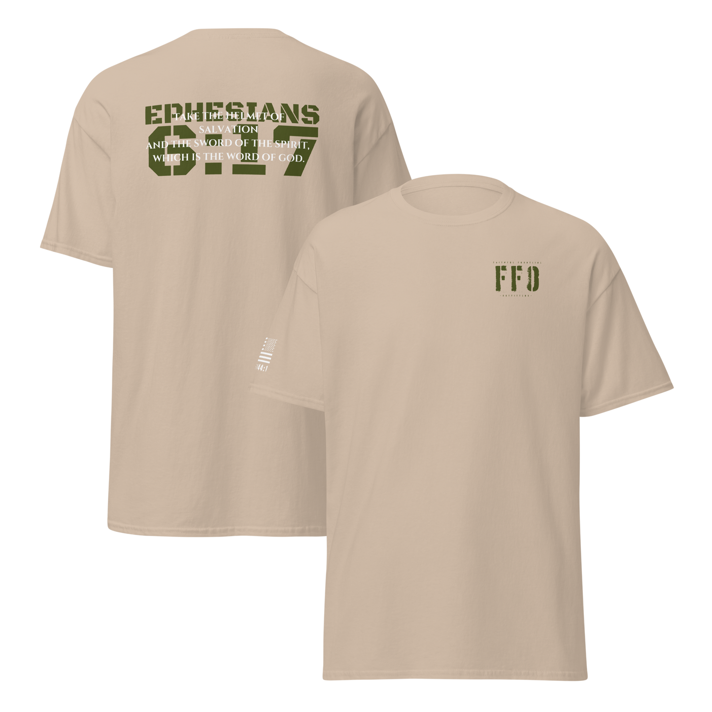 Ephesians 6:17 - Script Grn/Wht