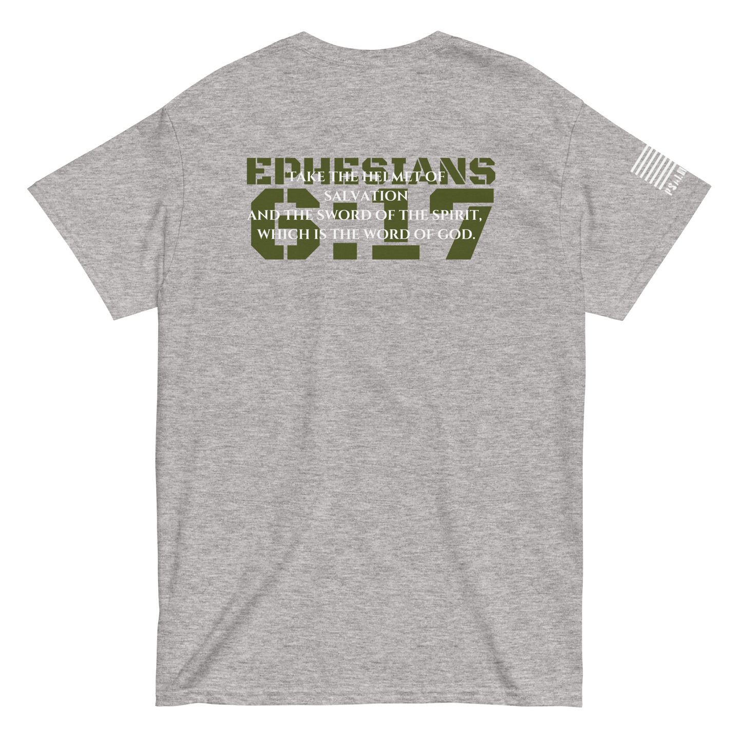 Ephesians 6:17 - Script Grn/Wht