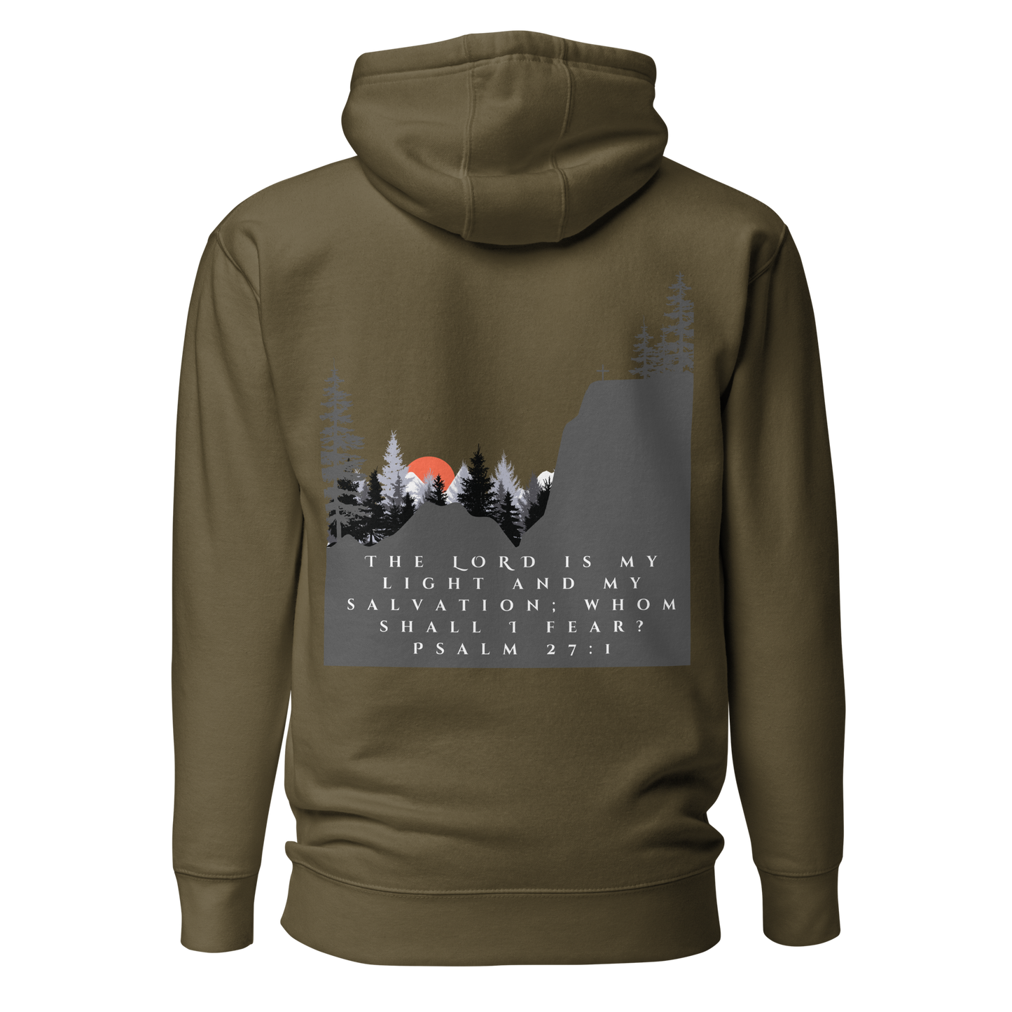 Psalm 27:1 Hoodie