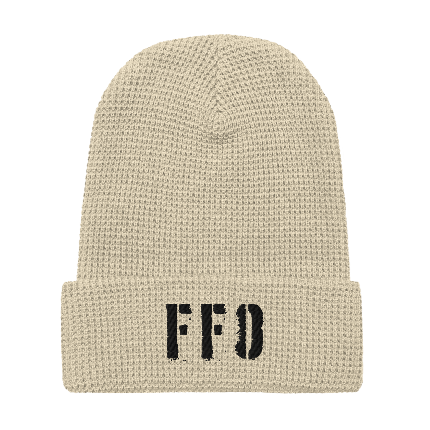 Richardson 146R Waffle Beanie FFO Logo Black