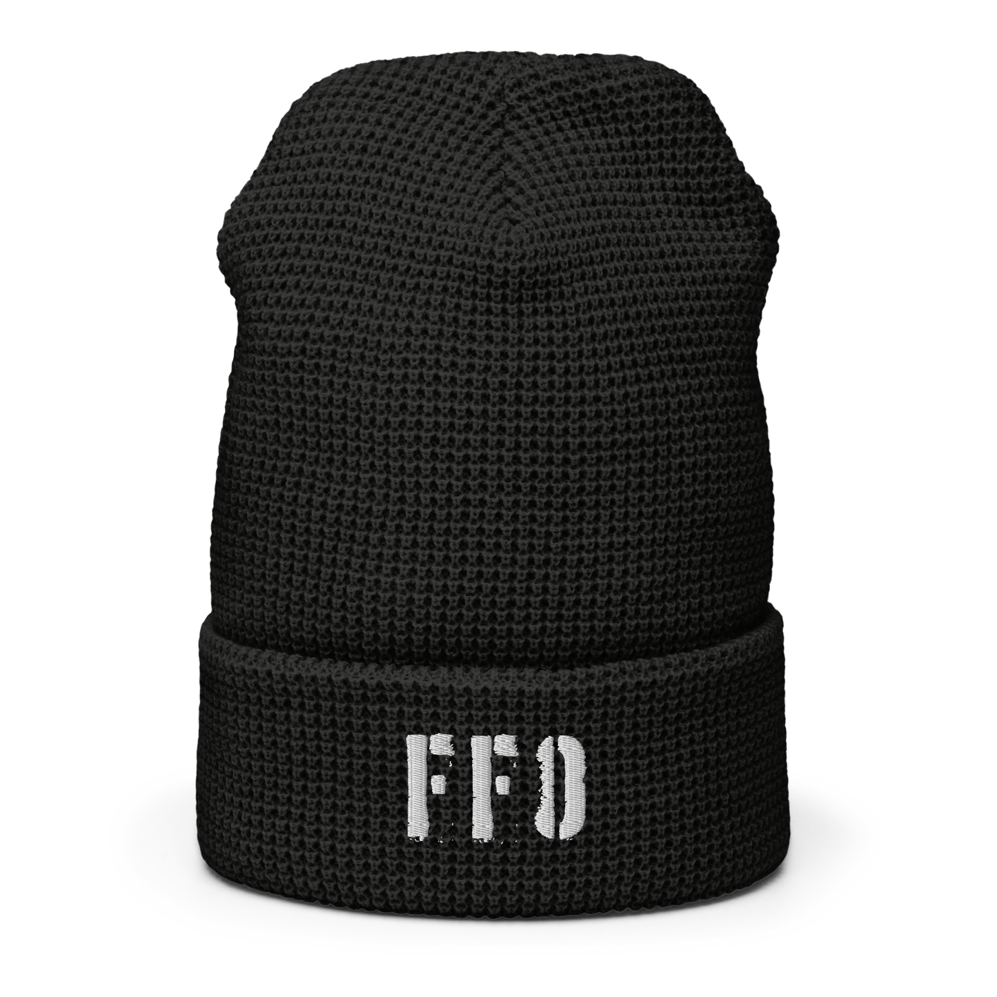 Richardson 146R Waffle Beanie FFO Logo White