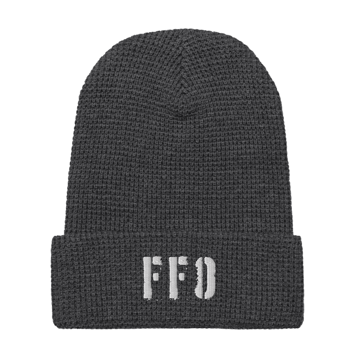 Richardson 146R Waffle Beanie FFO Logo White