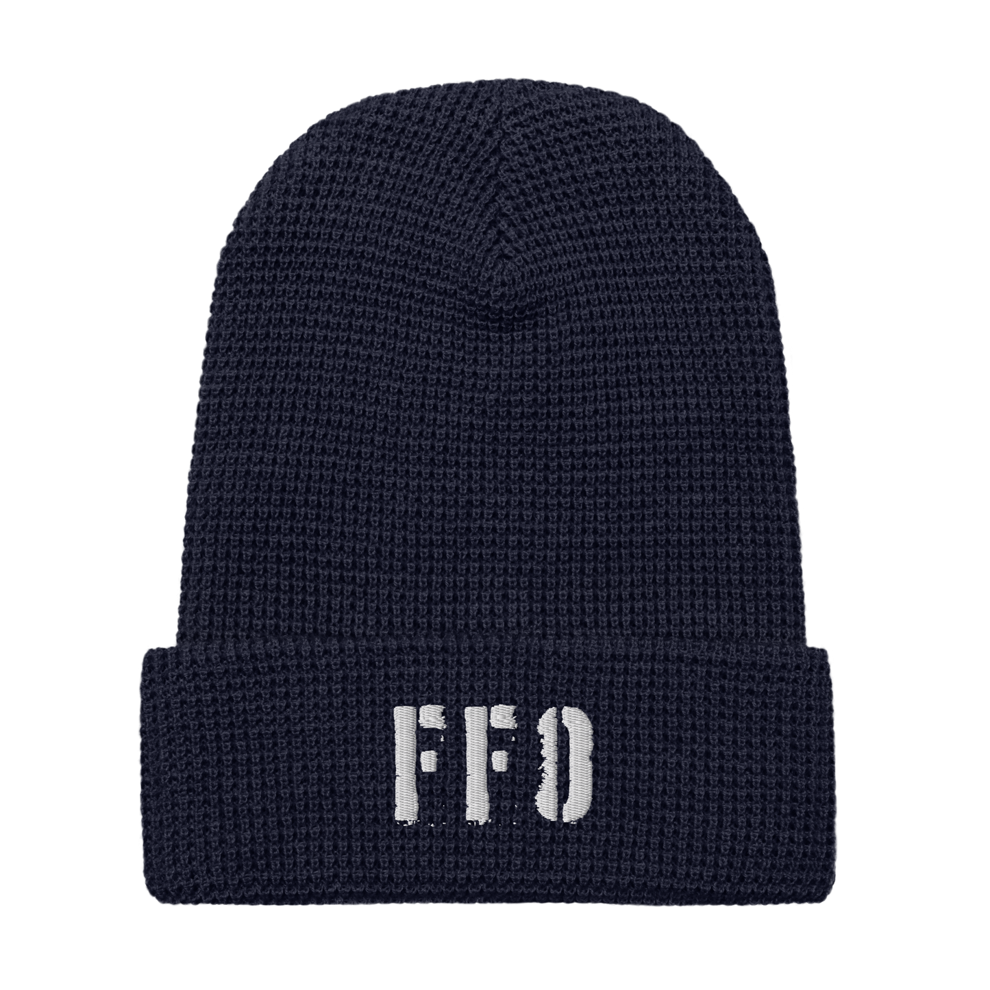 Richardson 146R Waffle Beanie FFO Logo White