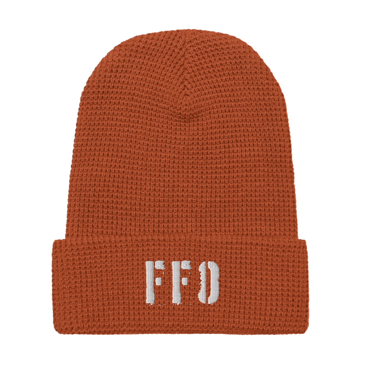 Richardson 146R Waffle Beanie FFO Logo White