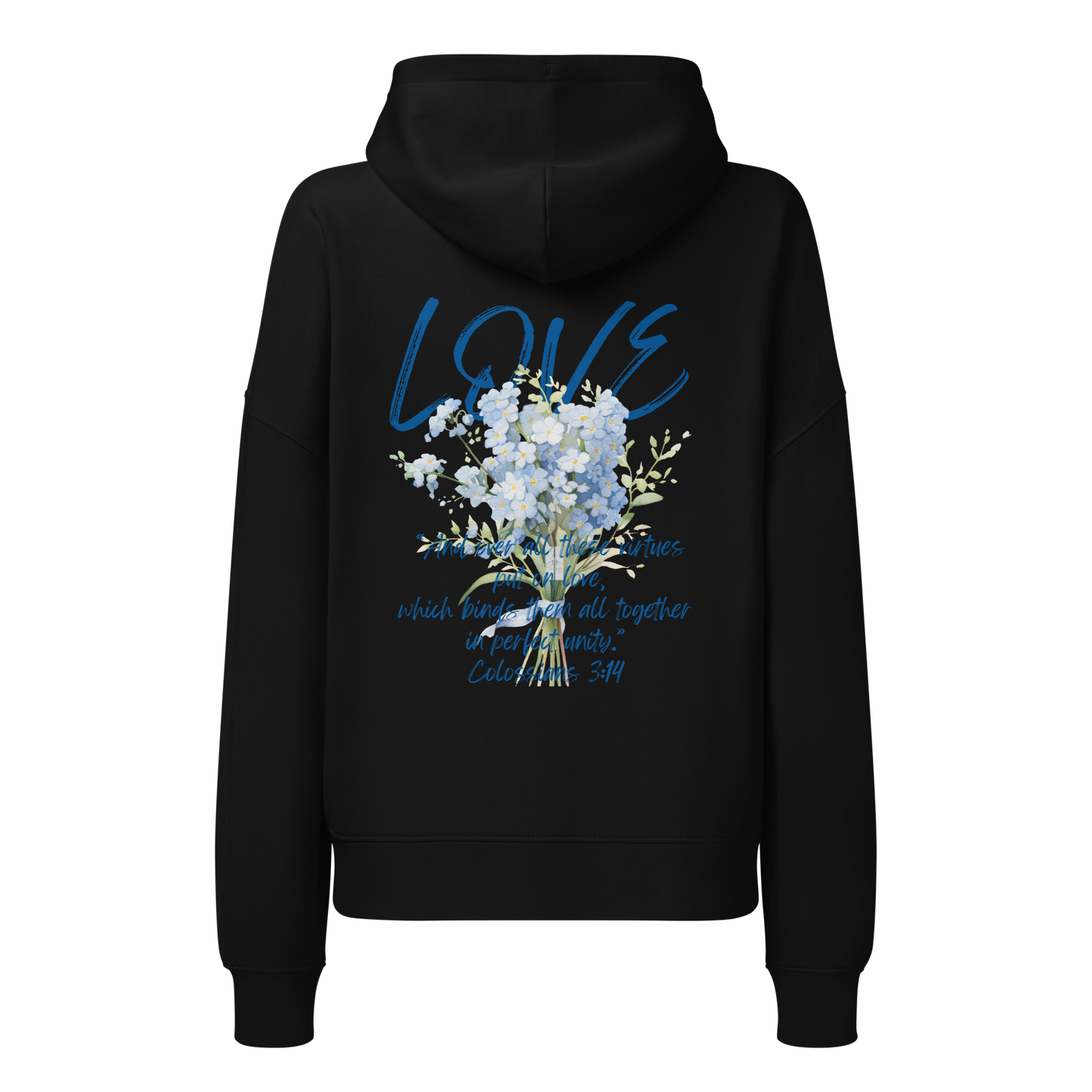 Harpers Closet Feeling Blue Hoodie