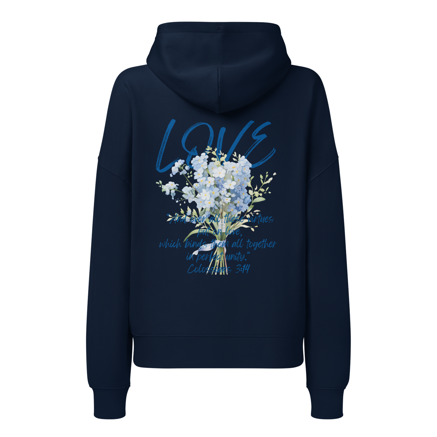Harpers Closet Feeling Blue Hoodie