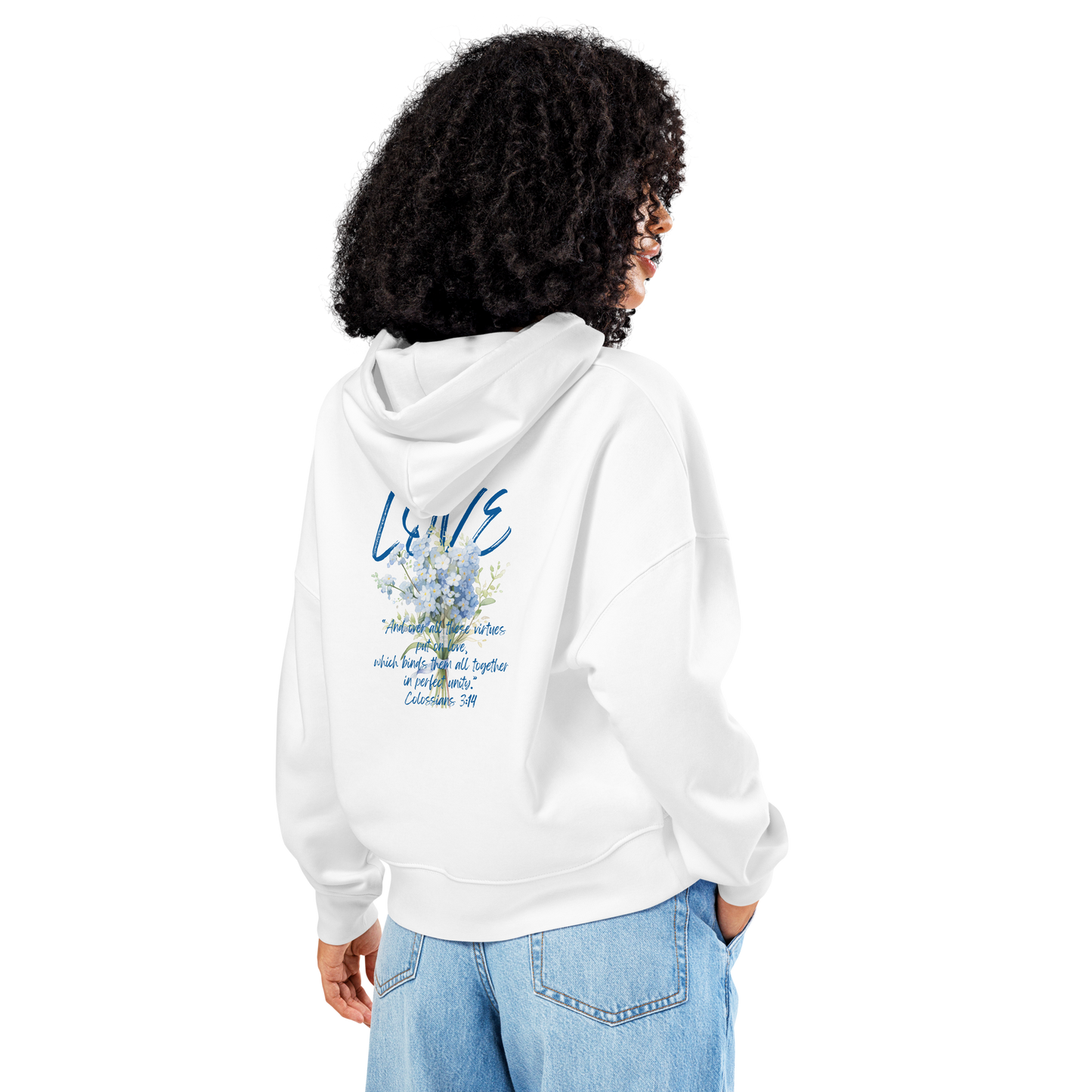 Harpers Closet Feeling Blue Hoodie