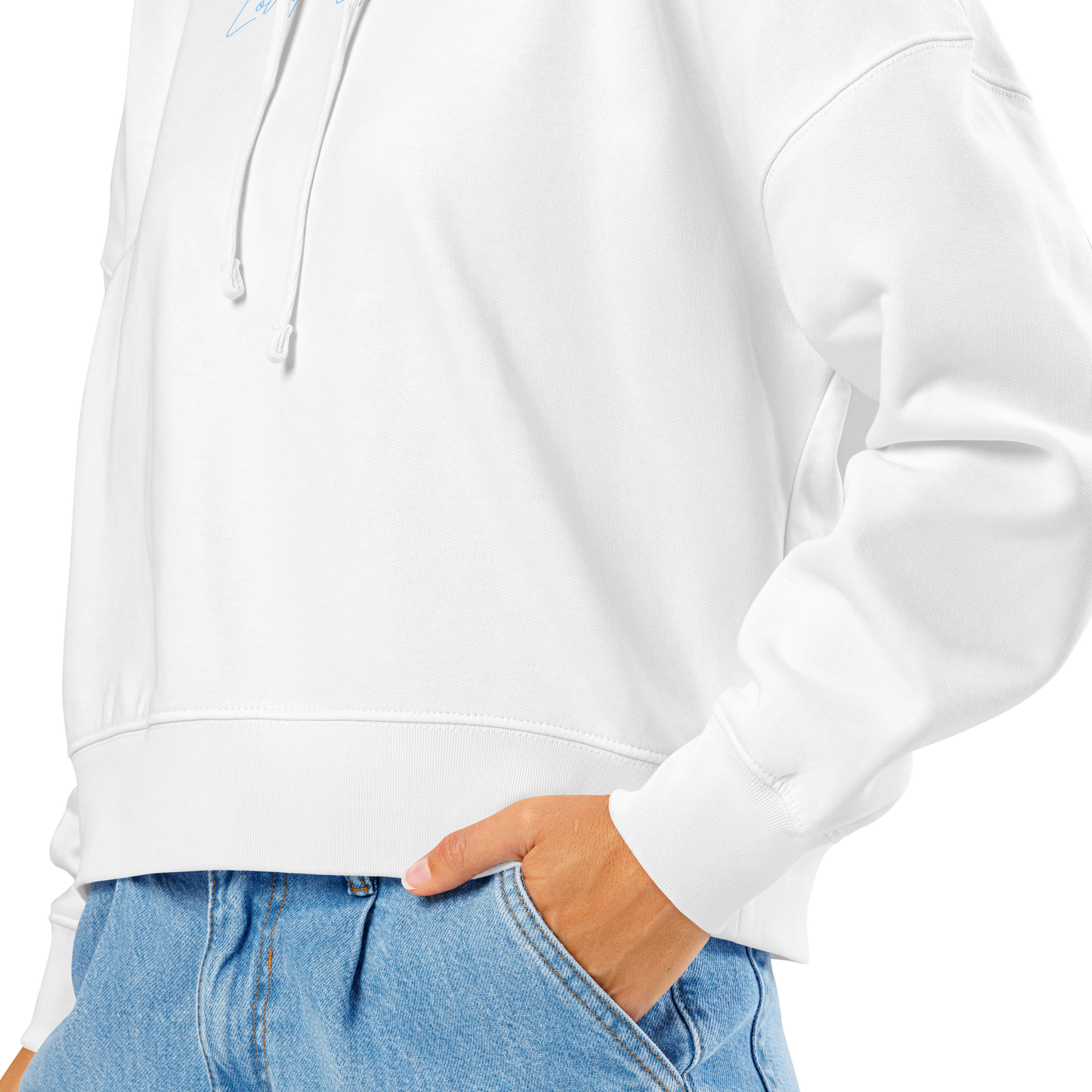 Harpers Closet Feeling Blue Hoodie