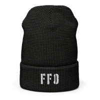 Richardson 146R Waffle Beanie FFO Logo White