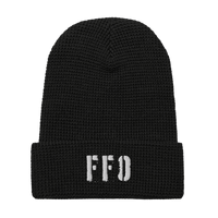 Richardson 146R Waffle Beanie FFO Logo White