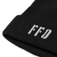 Richardson 146R Waffle Beanie FFO Logo White