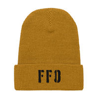 Richardson 146R Waffle Beanie FFO Logo Black