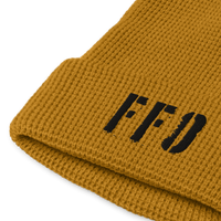 Richardson 146R Waffle Beanie FFO Logo Black