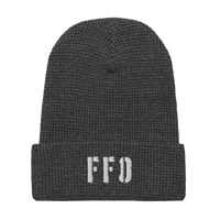 Richardson 146R Waffle Beanie FFO Logo White