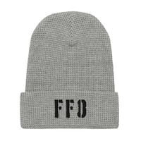 Richardson 146R Waffle Beanie FFO Logo Black