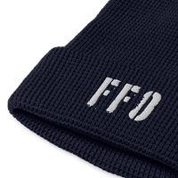 Richardson 146R Waffle Beanie FFO Logo White
