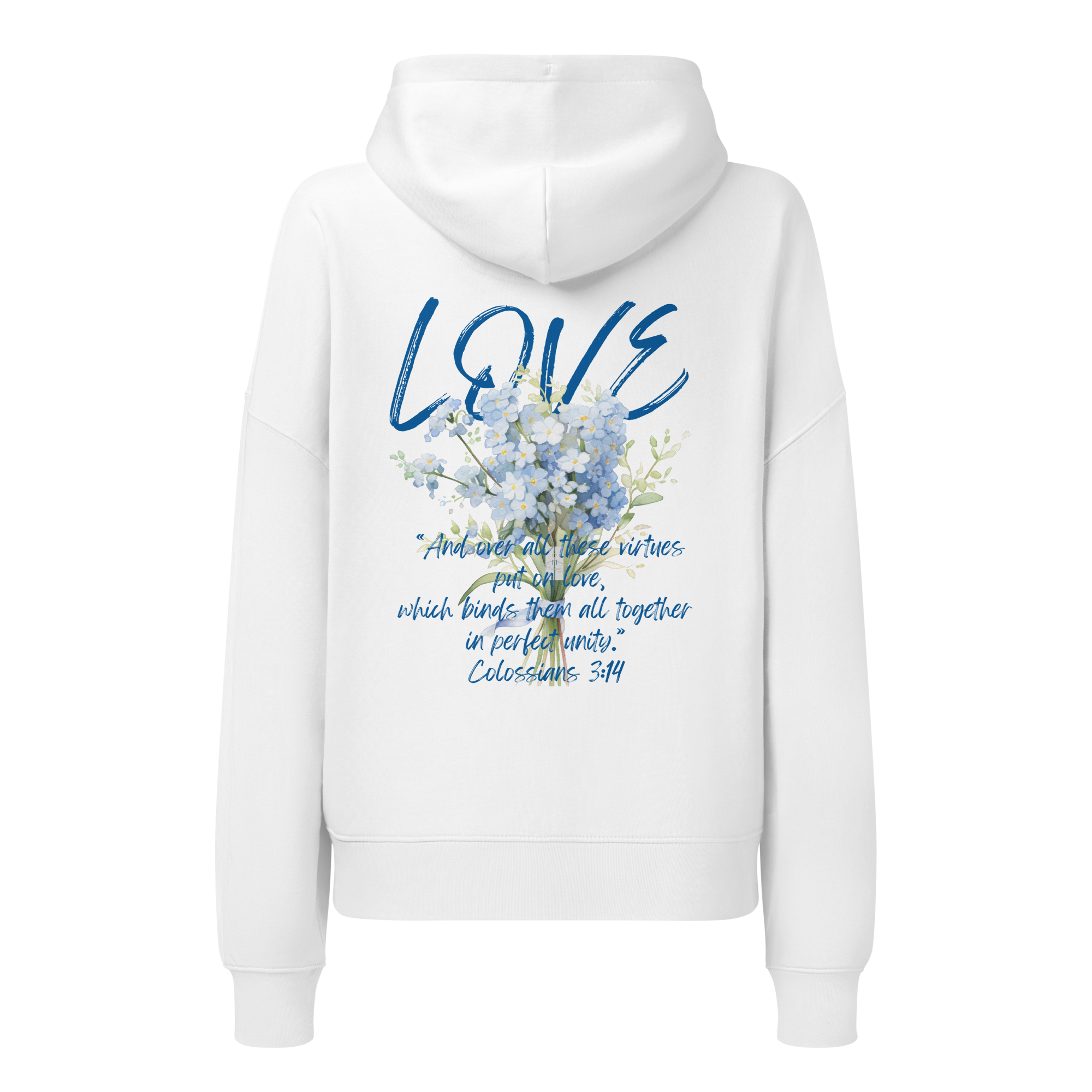 Harpers Closet Feeling Blue Hoodie